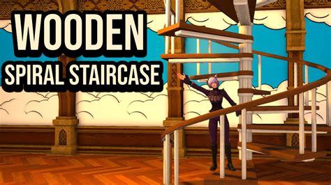 Ffxiv Wooden Spiral Staircase Housing Item Patch 555 Youtube