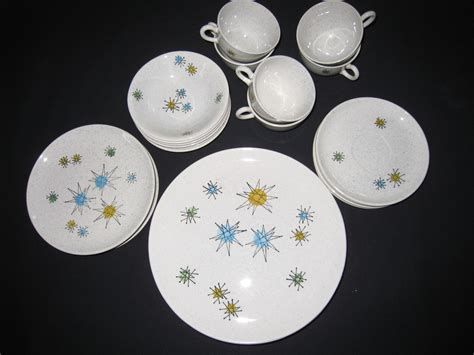 Lora's inspiration — this franciscan starburst plate. Vintage Franciscan Starburst Dinnerware | Collectors Weekly