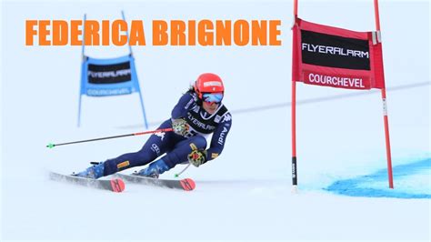 Mikaela shiffrin ist doch schlagbar: Federica Brignone press conference Courchevel Women's ...