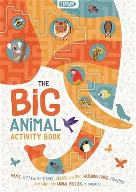 Big Animal Activity Book Jean Claude 9781780556314 Boeken Bol