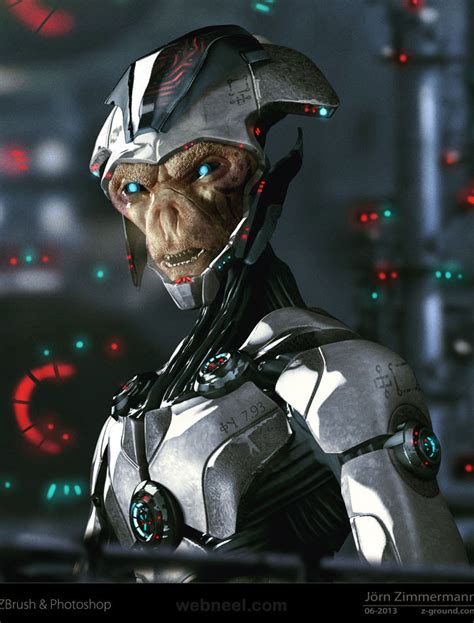 30 Stunning 3d Alien Models And Character Design Inspiration For You