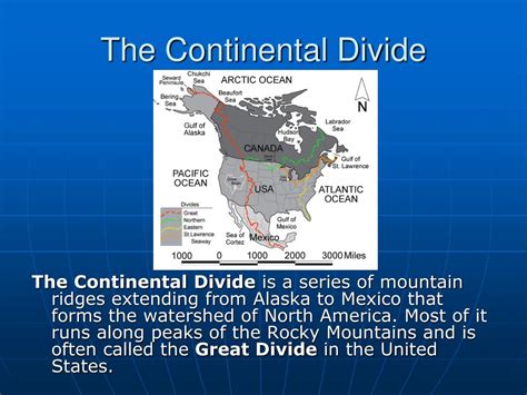 Ppt Geographical Features Of The United States Powerpoint