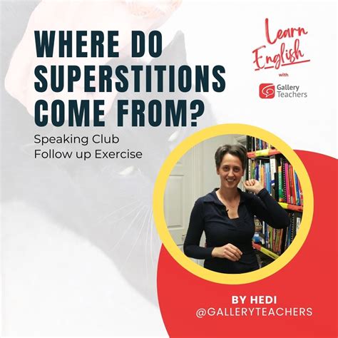 Where Do Superstitions Come From Follow Up Activity Gallery Teachers