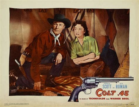 Mi Enciclopedia De Cine 1950 Colt 45 Carteles Lobby Card