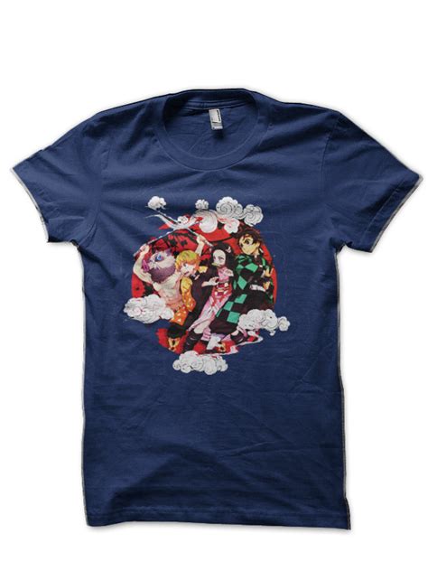 Kimetsu No Yaiba Vintage Demon Slayer V1 T Shirt Supreme Shirts