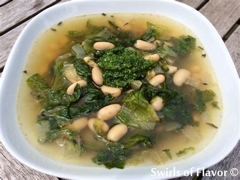 Jan 07, 2011 · 60 quick soup recipes from martha stewart, including chicken soup, vegetable soup, tomato soup, chowder, gazpacho, and more. White Bean & Escarole Soup - Swirls of Flavor