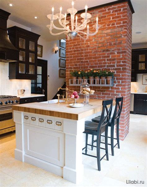 Brick doesn't always age gracefully, even when it's. 20+ Modern Exposed Brick Wall Kitchen Interior Designs