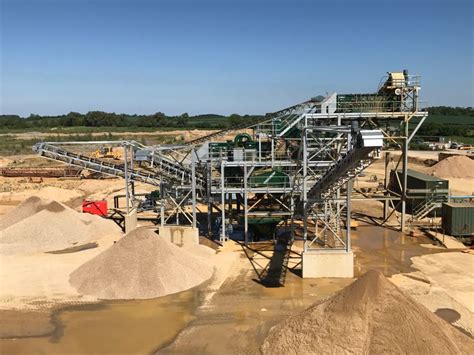 Centristic Kempsford Quarry Sand Plant Aggregate Industries Manor Farm