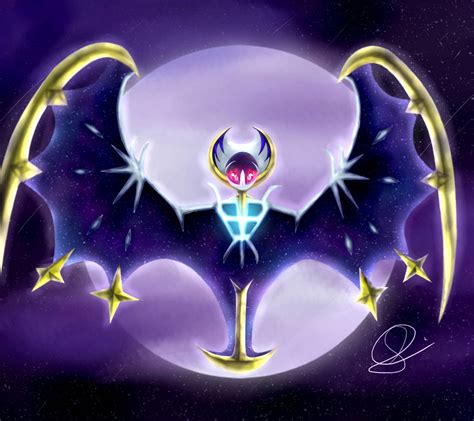 Lunala Pokemon Moon By Eremas Su On Deviantart
