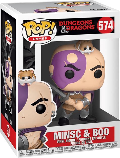 Funko Pop Games 574 Dungeons And Dragons Minsc And Boo Vinyl Figure
