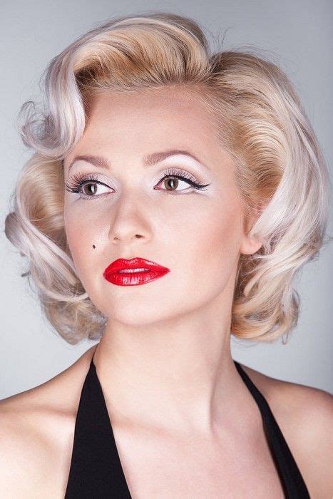 Coiffure Et Maquillage Style Marilyn Latest Short Hairstyles S
