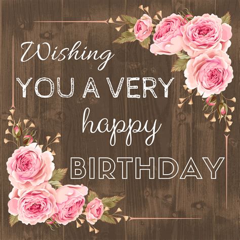 Happy Birthday Quotes With Flowers Images Shortquotescc