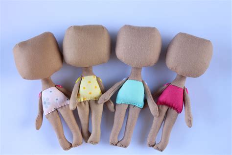 Blank Textile Mini Doll Craft Doll Body Making Doll Etsy Art Dolls Cloth Doll Crafts