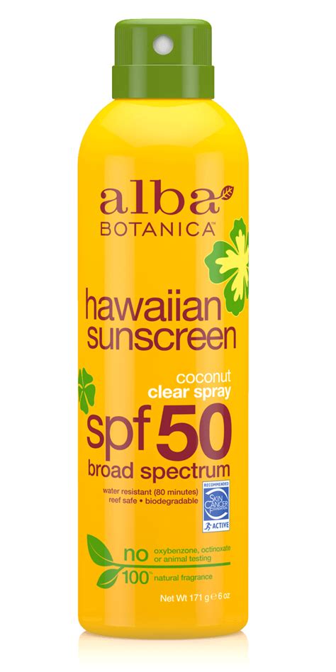 Hawaiian Sunscreen Alba Botanica