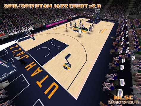 Indoor basketball court utah jazz basketball players nba jazz utah jazz basketball adrian basketball photography national basketball association ucla basketball. NLSC Forum • Downloads - 2016/2017 Utah Jazz Court