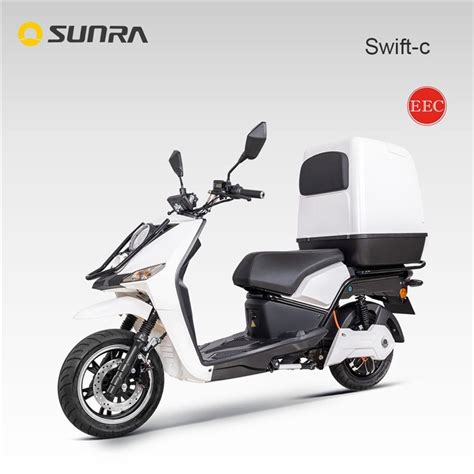 China Swift White Electric Cargo Moped Manufacturers Suppliers And