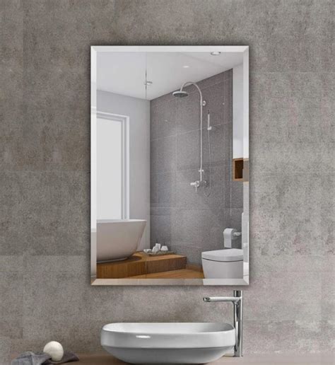 600 1500mm Bevel Edge Rectangle Square Wall Mounted Mirror Reno Star