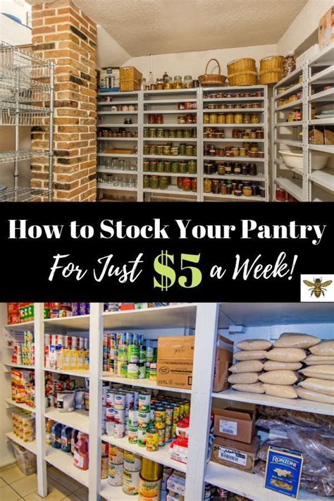 How To Stock Your Pantry For 5 A Week Gently Sustainable Emergency