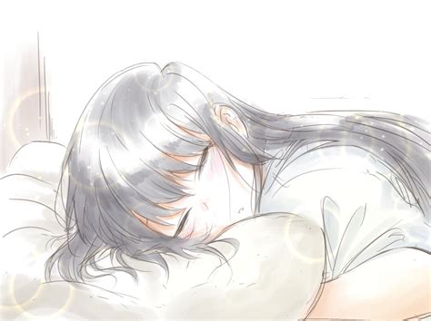 Sleeping Anime Girl Aesthetic
