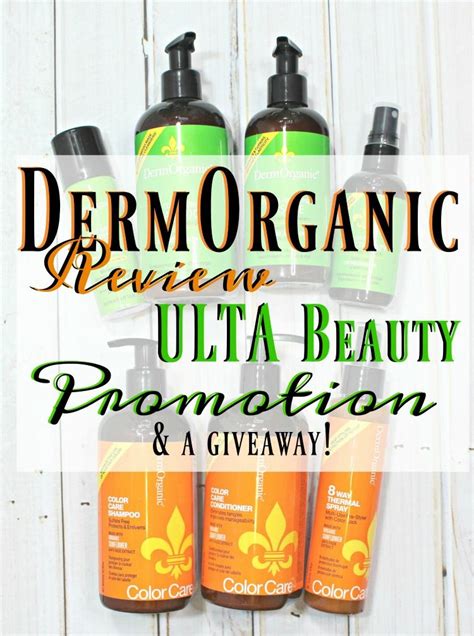 Never sticky, heavy or flakey. DermOrganic Hair Care Review + ULTA Beauty Promotion ...