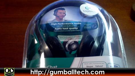 Logitech ClearChat Pro USB Headset Unboxing YouTube