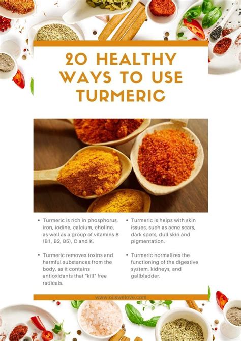 20 Healthy Ways To Use Turmeric Turmeric Mask Printable Etsy