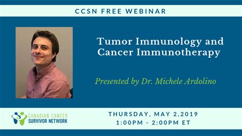 Did You Miss Our Webinar Tumor Immunology And Cancer Immunotherapy