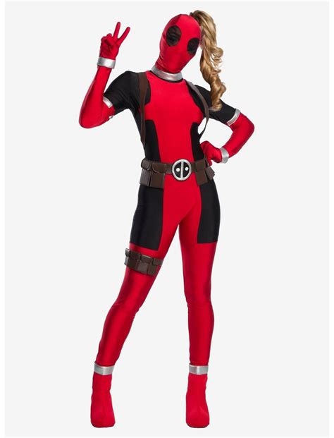 Marvel Lady Deadpool Costume Hot Topic