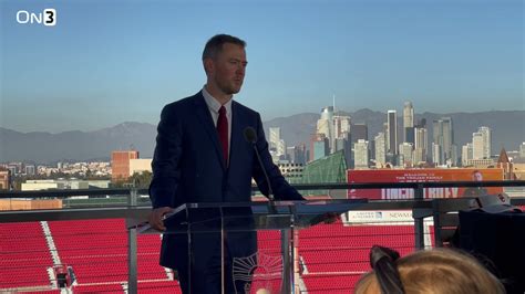 New Usc Head Football Coach Lincoln Riley Speaks To The Press Youtube