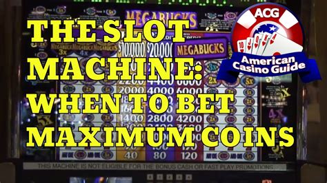 Binance is the best altcoin exchange and has many altcoins and these are some of the best altcoins to buy today so do not miss out on these altcoins. The Slot Machine - When to Bet Maximum Coins - YouTube
