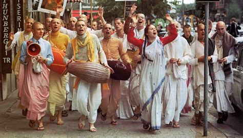 Street Sankirtana Chanting Hare Krishna Back To Godhead