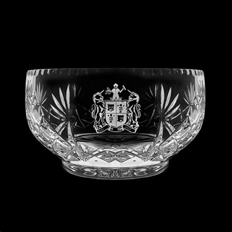 Royal Scot Crystal Salad Bowl Kintyre Cm Michael Virden Glass