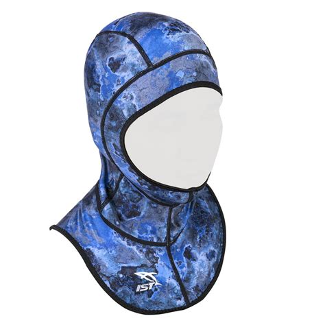 Ist Lycra Spandex Diving Hood Wetsuit Cap Head Cover With Bib And Anti