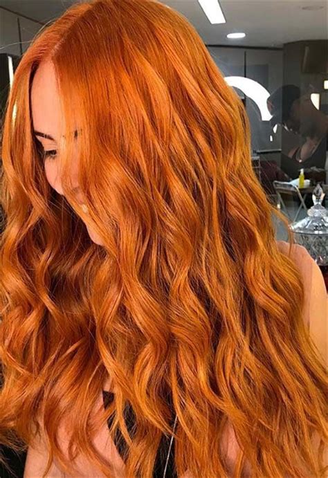 Gorgeous Ginger Copper Hair Colors And Hairstyles You Should Have In Winter Winter Hairstyle