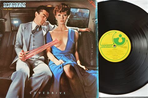 Scorpions Lovedrive Harvest Records Nude Vinyl LP 1983 EX JOKER5000