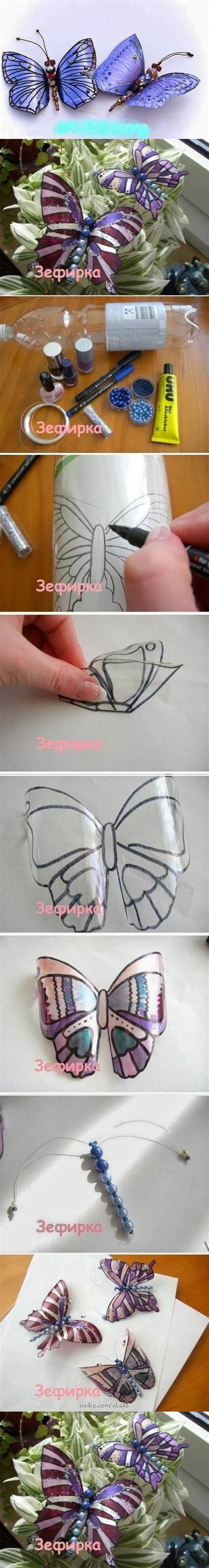 Wonderful Diy Pretty Butterfly From Recycled Bottle