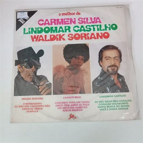 Disco De Vinil O Melhor Carmen Silva Lindomar Castilho Valdik