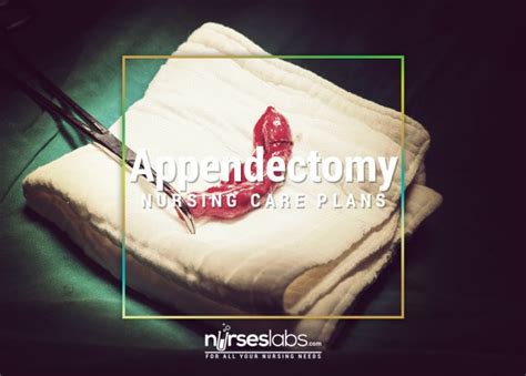 4 Appendectomy Nursing Care Plans Nurseslabs