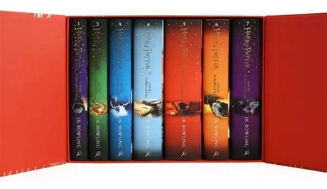 Libro Harry Potter Colección Completa Pasta Dura De Lujo Box Envío Gratis