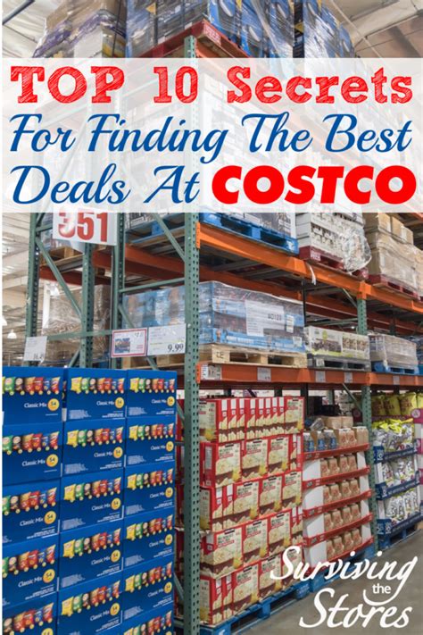 Top 10 Secrets For Finding The Best Deals At Costco Surviving The Stores™