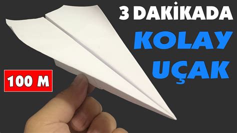 Kolay Uçak Yapılışı Kağıt Uçak Kendin Yap YouTube