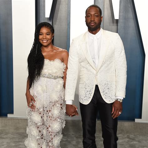 Gabrielle Union And Dwyane Wade Brought Bridal Chic To The Vanity Fair