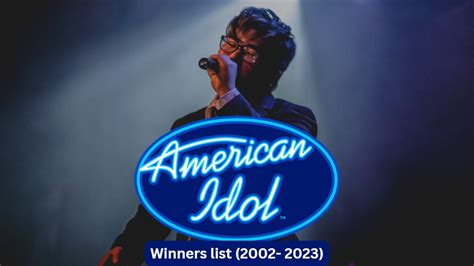 All American Idol Winners 2002 2023