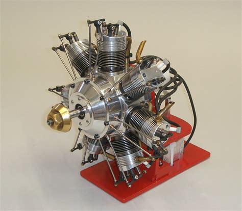 Enginediy Techingdiy Metal Cylinder Aircraft Engine Model Kit That
