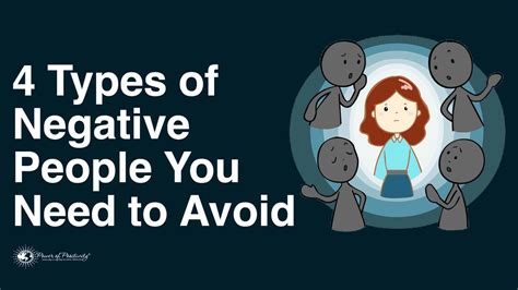 4 Types of Negative People You Need To Avoid