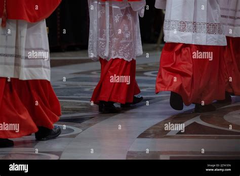 Vatican City Vatican 27 August 2022 Cardinals During A Consistory
