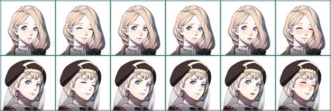 Character information for mercedes in fire emblem: Nintendo Switch - Fire Emblem: Three Houses - Mercedes - The Spriters Resource