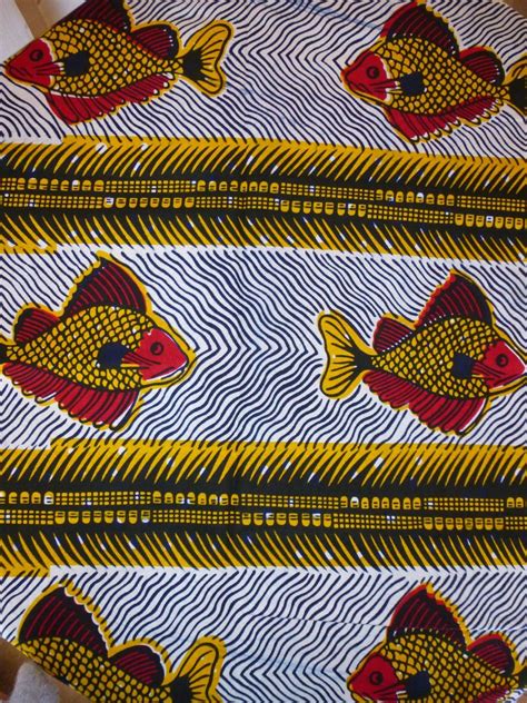 Tissu Africain Coton Wax Ethnique Pagne Boubou 100 Cms X 118 Cms