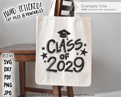 Class Of 2029 Svg And Printable The Smudge Factory