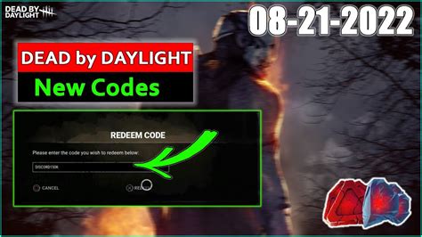 Dead By Daylight Codes Dbd Codes August 2022 Free Bloodpoints And